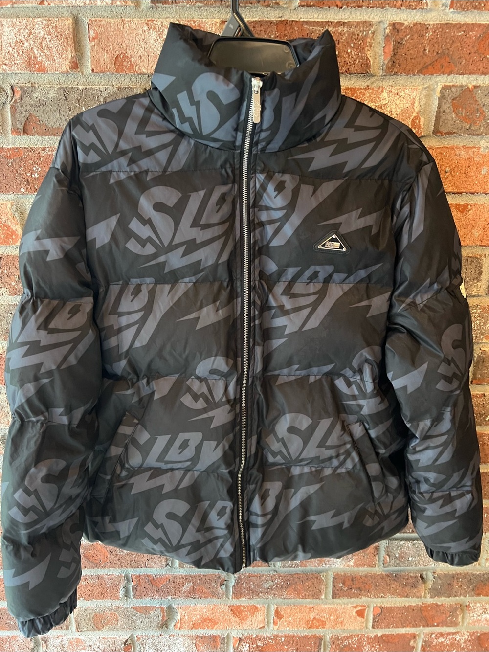 Soleboy Men's puffer jacket-size large